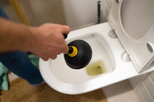 Common causes of toilet clogs and solutions for unclogging toilets.